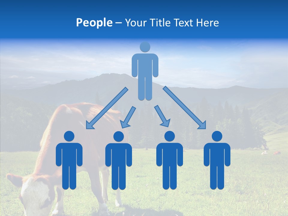 Herd Altai Forest PowerPoint Template