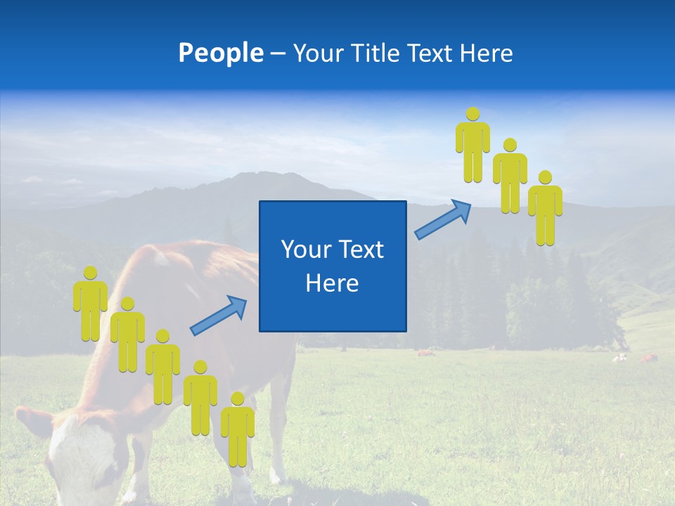 Herd Altai Forest PowerPoint Template