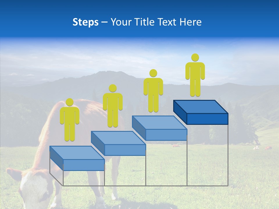 Herd Altai Forest PowerPoint Template