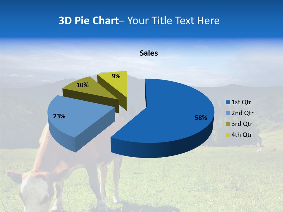 Herd Altai Forest PowerPoint Template