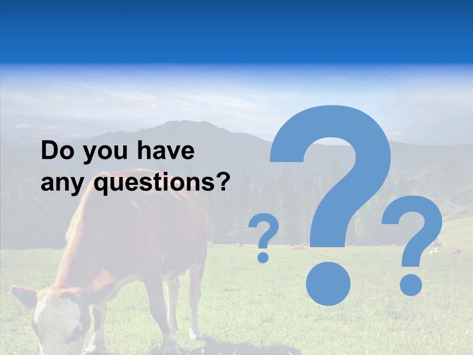 Herd Altai Forest PowerPoint Template