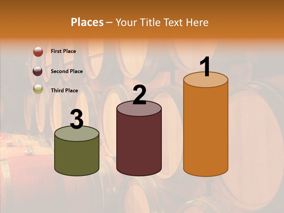 Stationary Lamp Grape PowerPoint Template