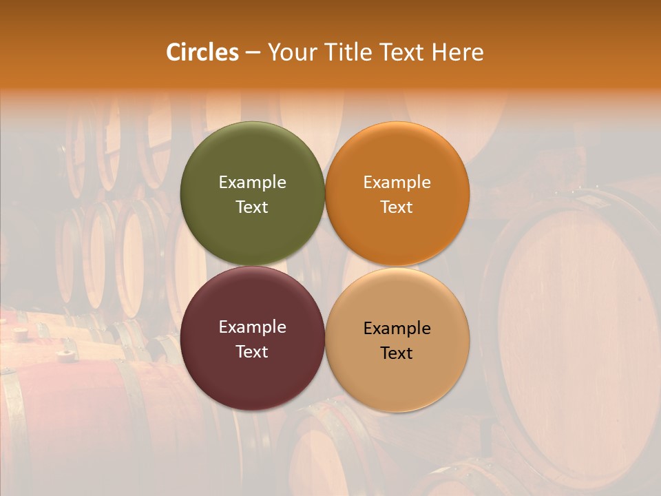 Stationary Lamp Grape PowerPoint Template