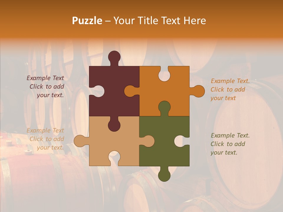 Stationary Lamp Grape PowerPoint Template