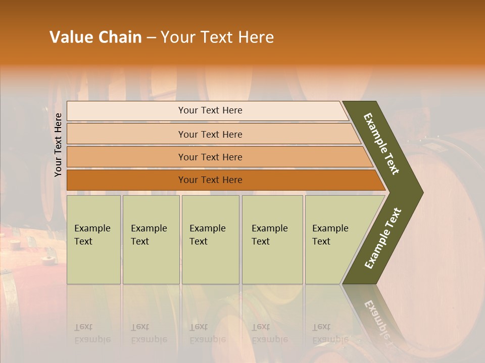 Stationary Lamp Grape PowerPoint Template