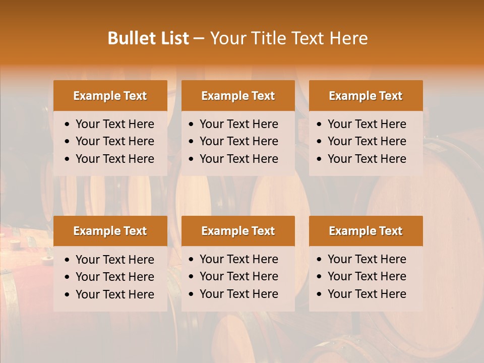 Stationary Lamp Grape PowerPoint Template