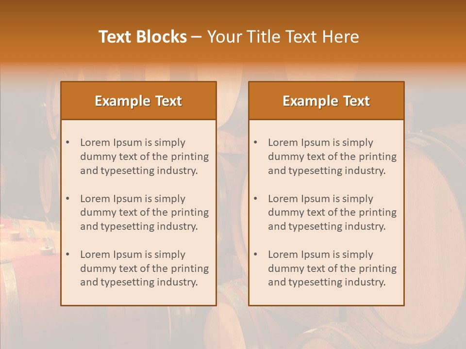 Stationary Lamp Grape PowerPoint Template