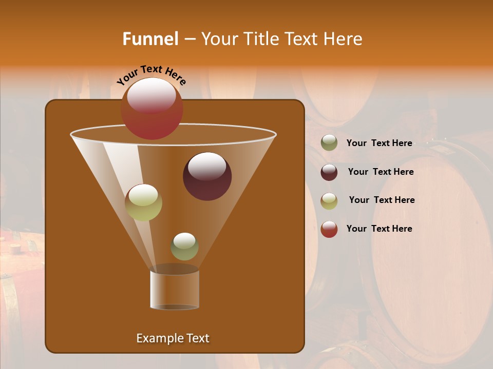 Stationary Lamp Grape PowerPoint Template