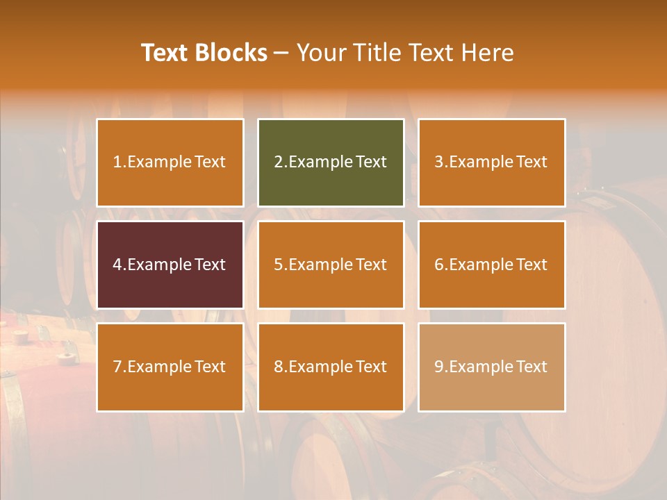 Stationary Lamp Grape PowerPoint Template