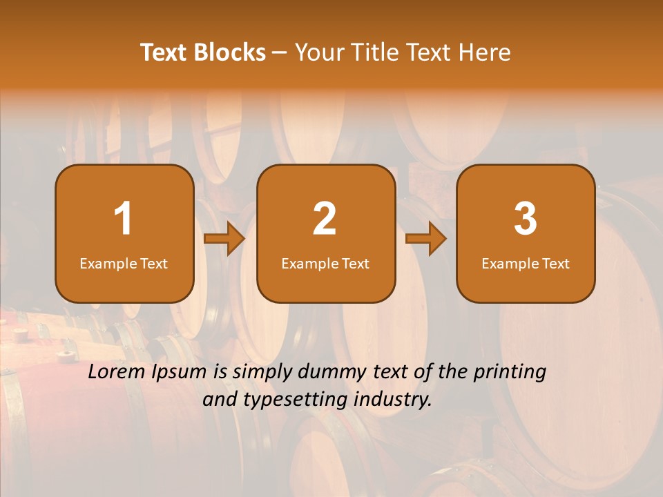 Stationary Lamp Grape PowerPoint Template