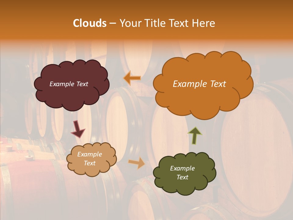 Stationary Lamp Grape PowerPoint Template