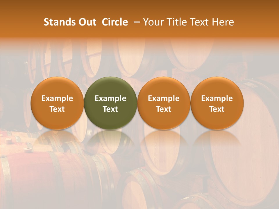 Stationary Lamp Grape PowerPoint Template