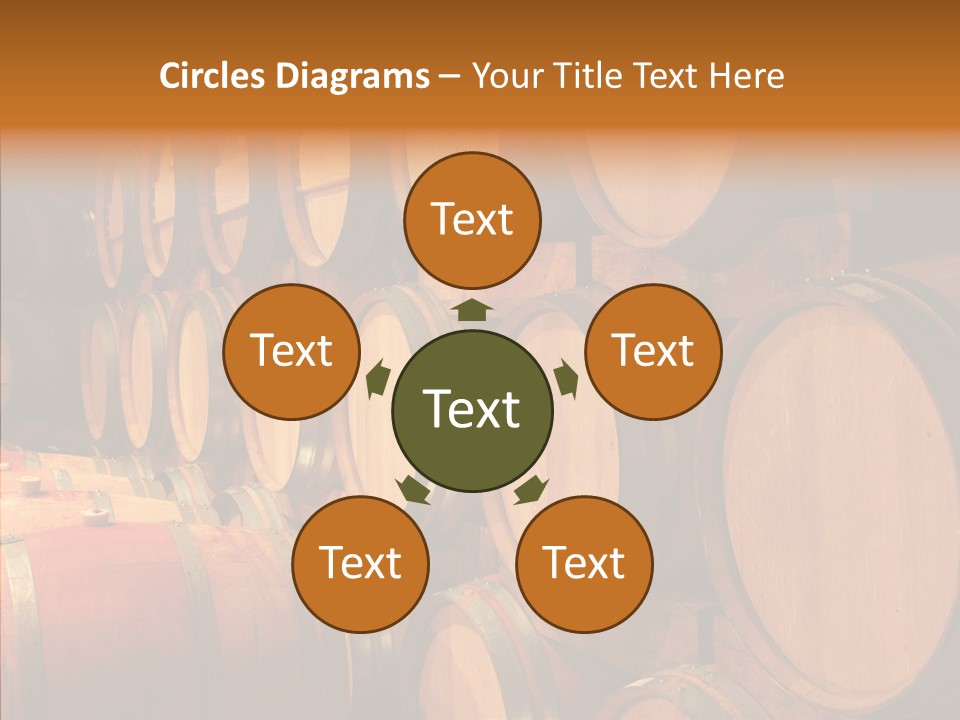 Stationary Lamp Grape PowerPoint Template