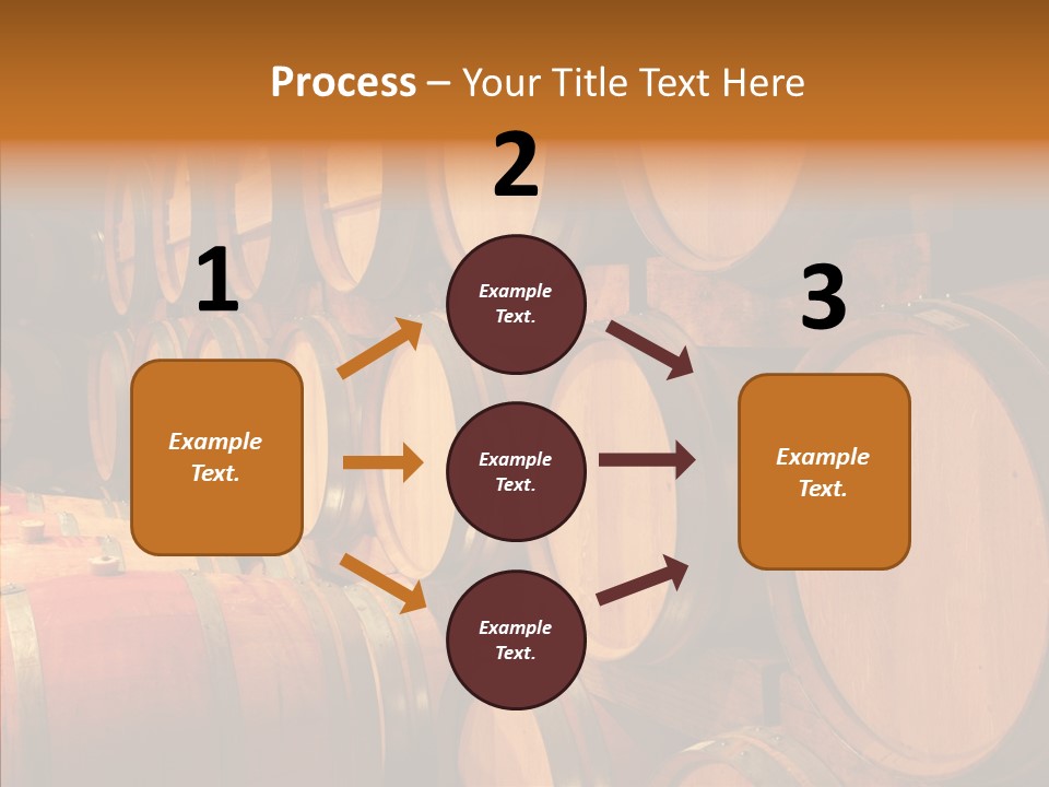 Stationary Lamp Grape PowerPoint Template