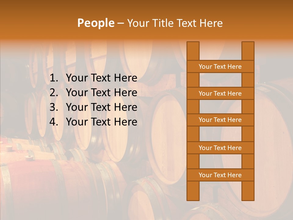 Stationary Lamp Grape PowerPoint Template