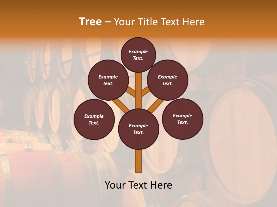 Stationary Lamp Grape PowerPoint Template