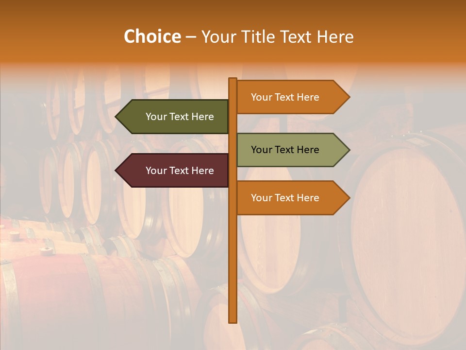 Stationary Lamp Grape PowerPoint Template