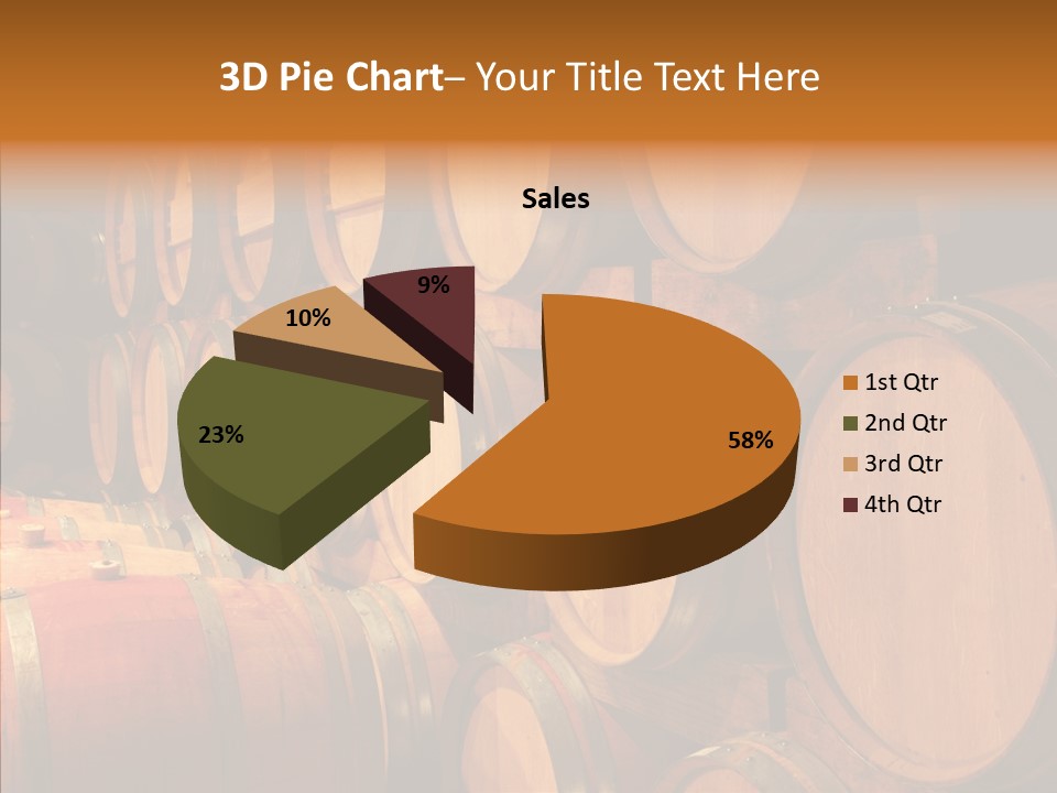 Stationary Lamp Grape PowerPoint Template