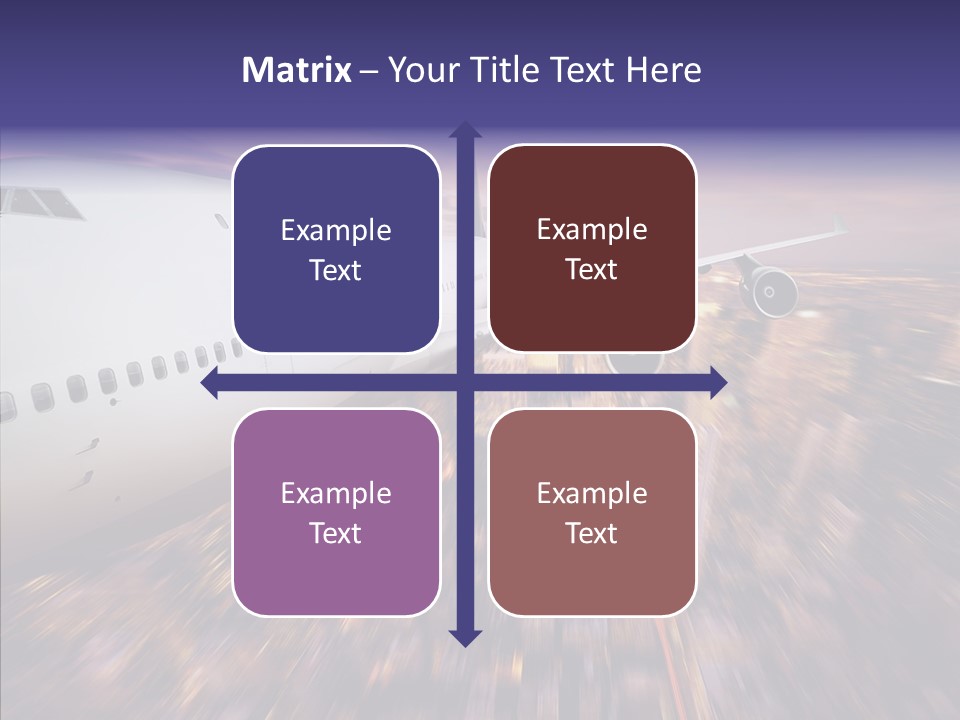 Aviation Cargo Air PowerPoint Template