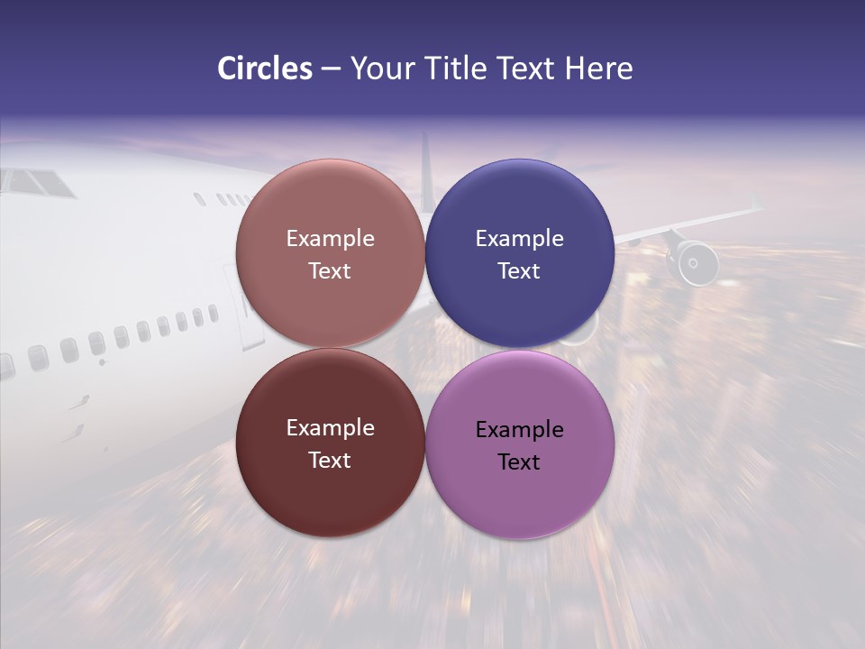 Aviation Cargo Air PowerPoint Template