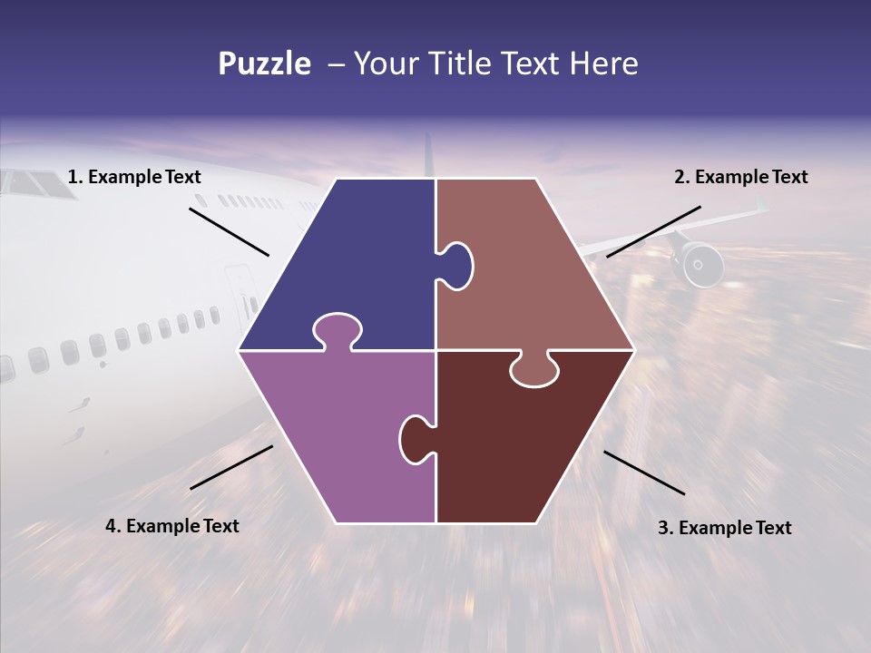 Aviation Cargo Air PowerPoint Template