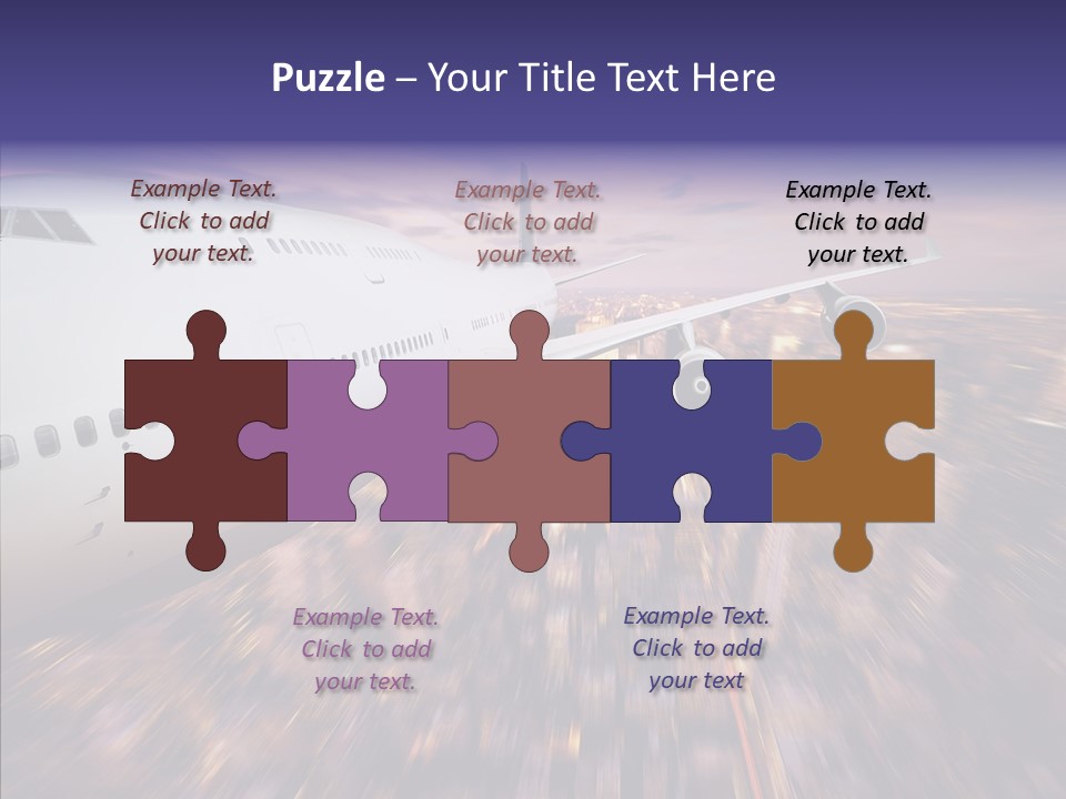 Aviation Cargo Air PowerPoint Template