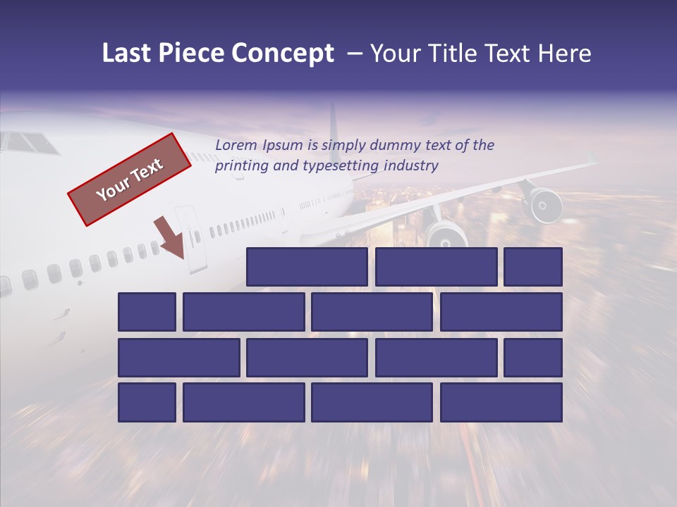 Aviation Cargo Air PowerPoint Template