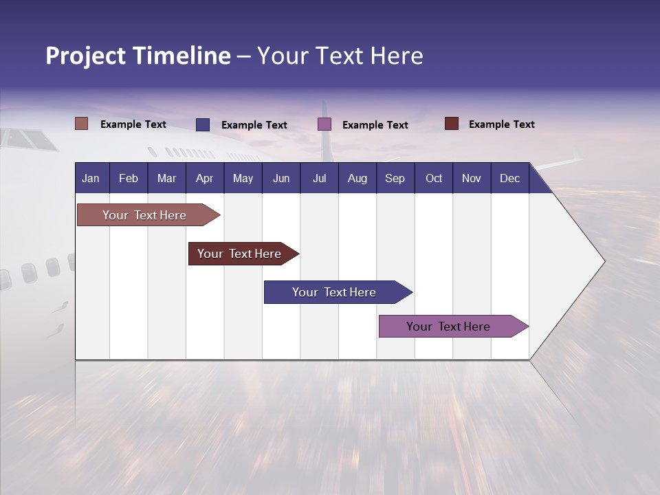 Aviation Cargo Air PowerPoint Template