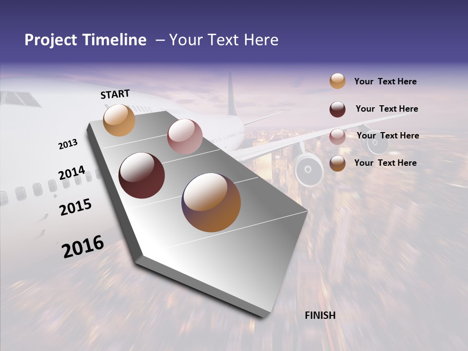 Aviation Cargo Air PowerPoint Template
