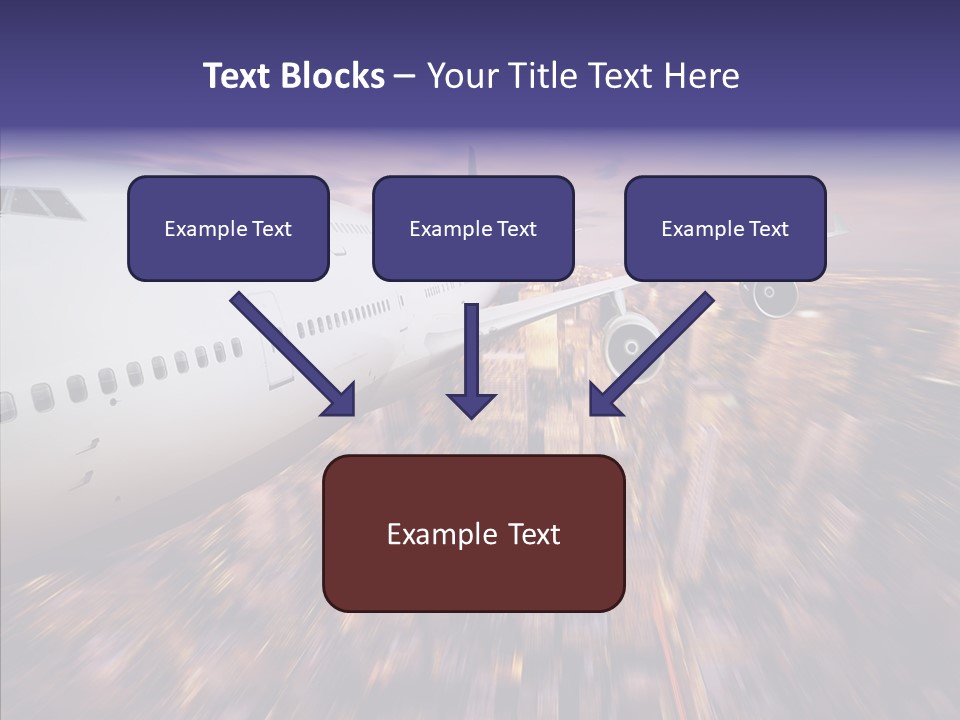 Aviation Cargo Air PowerPoint Template