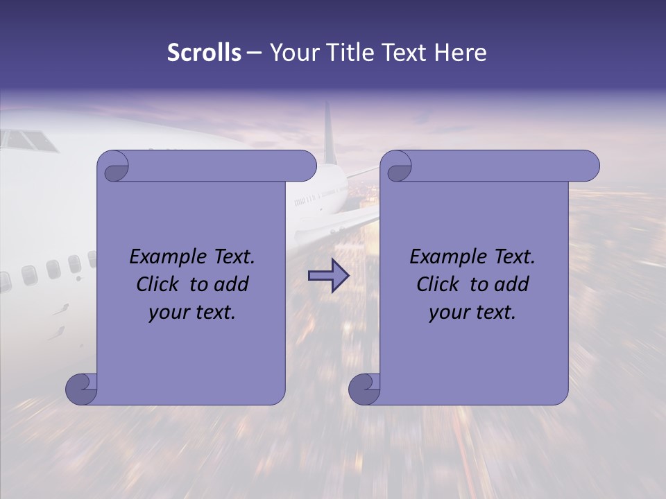 Aviation Cargo Air PowerPoint Template