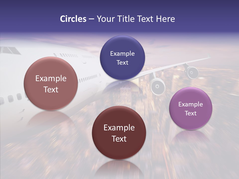 Aviation Cargo Air PowerPoint Template