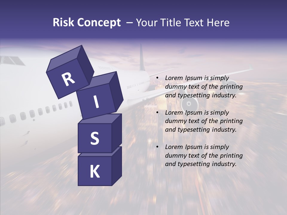 Aviation Cargo Air PowerPoint Template
