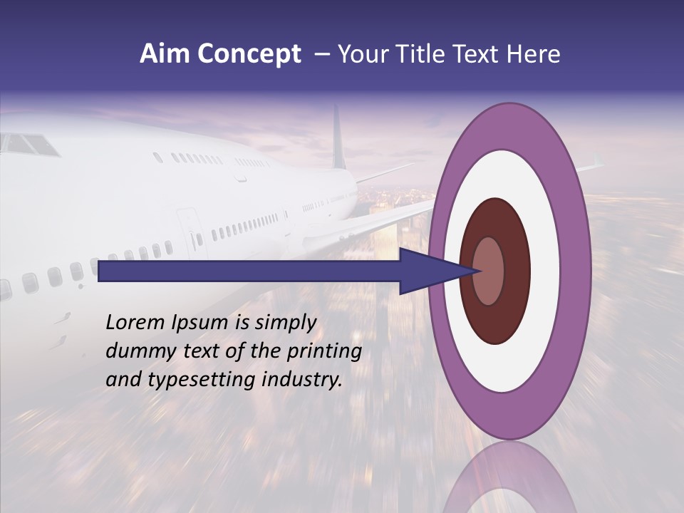 Aviation Cargo Air PowerPoint Template
