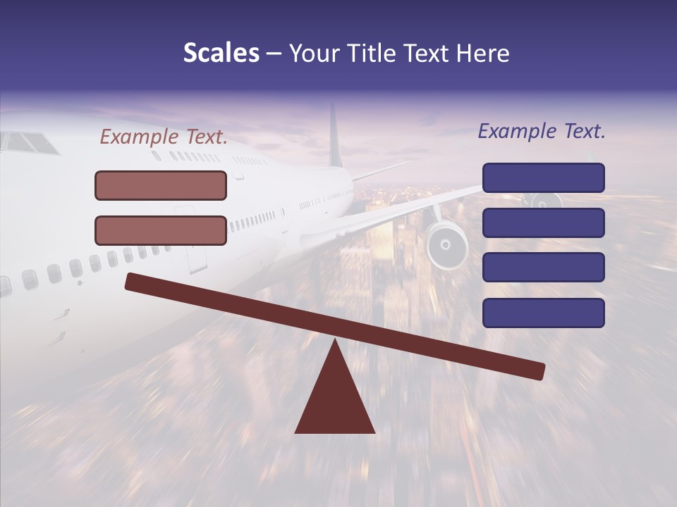 Aviation Cargo Air PowerPoint Template