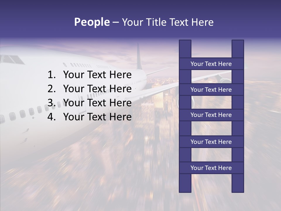 Aviation Cargo Air PowerPoint Template