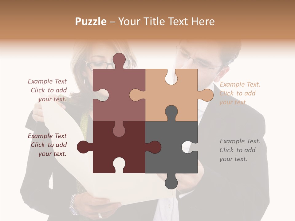 Single Devotion Company PowerPoint Template