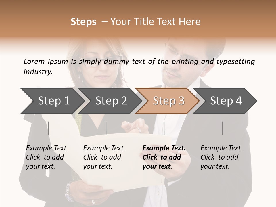Single Devotion Company PowerPoint Template