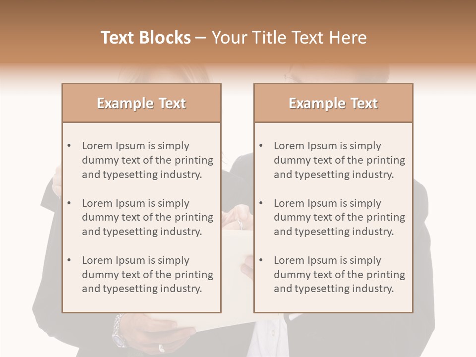 Single Devotion Company PowerPoint Template