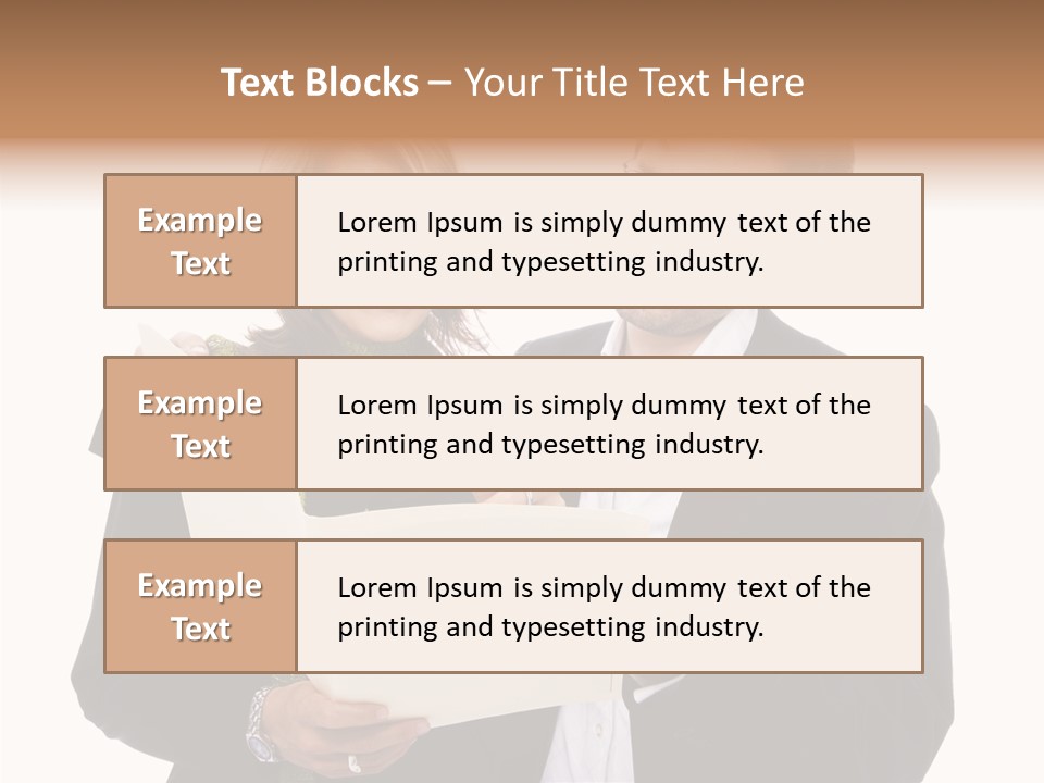 Single Devotion Company PowerPoint Template