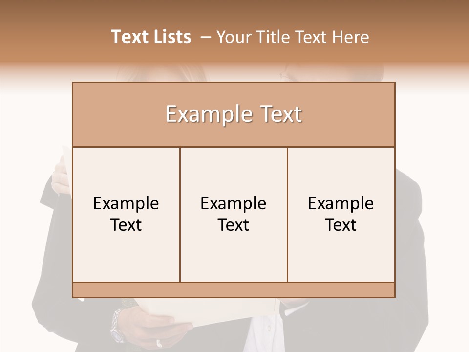 Single Devotion Company PowerPoint Template