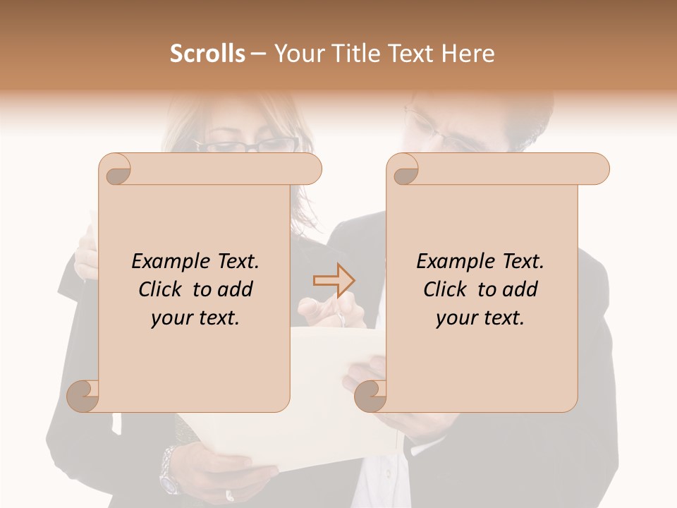 Single Devotion Company PowerPoint Template