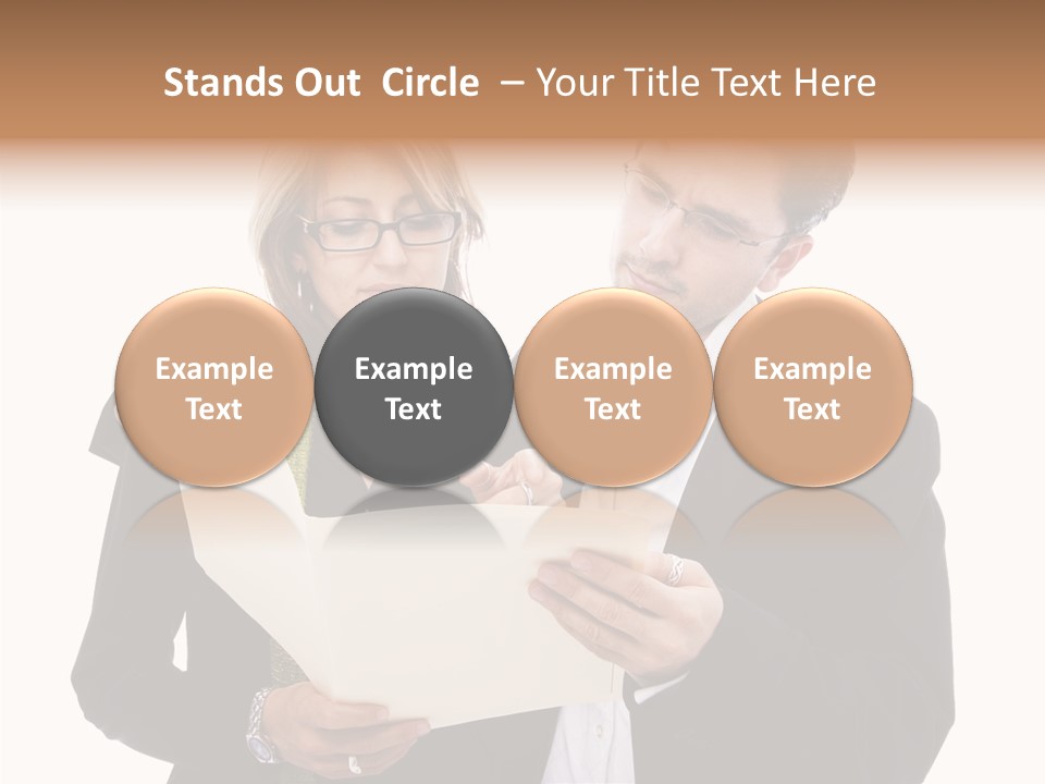 Single Devotion Company PowerPoint Template