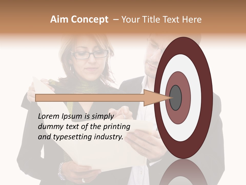 Single Devotion Company PowerPoint Template