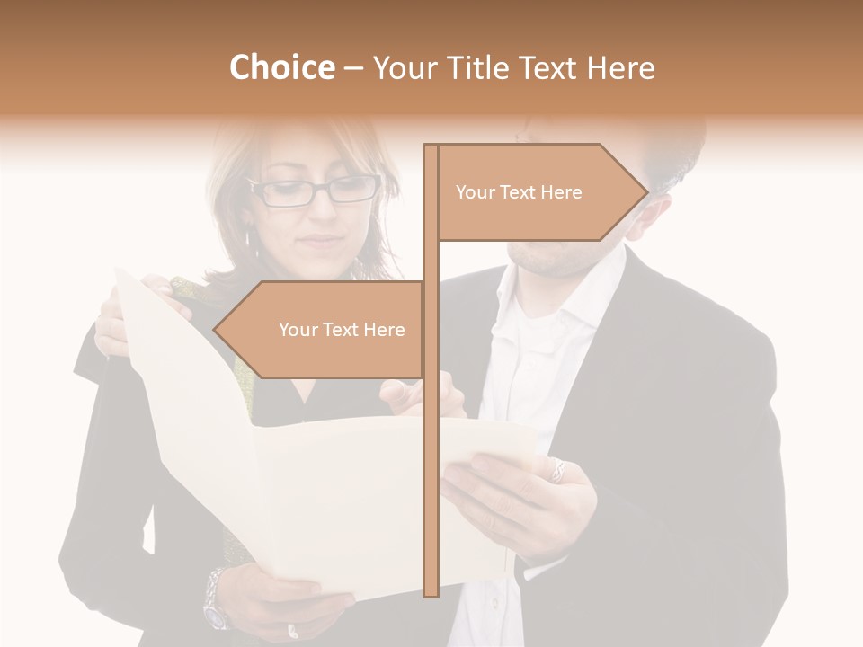 Single Devotion Company PowerPoint Template