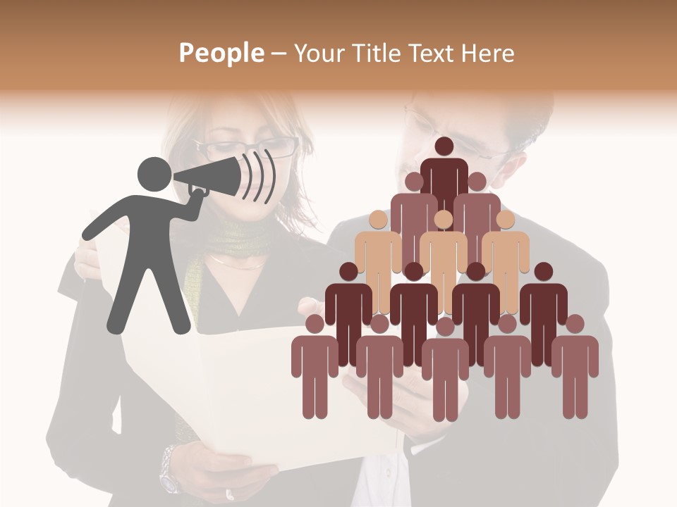 Single Devotion Company PowerPoint Template