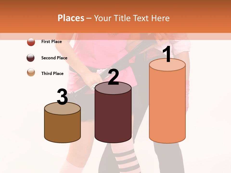 Black Young Beauty PowerPoint Template