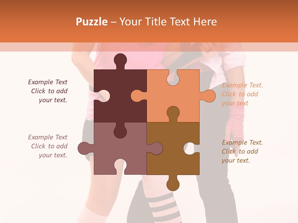 Black Young Beauty PowerPoint Template
