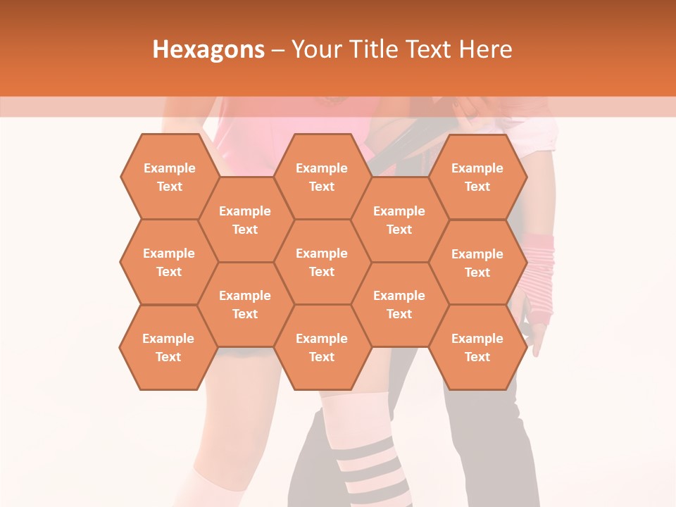 Black Young Beauty PowerPoint Template