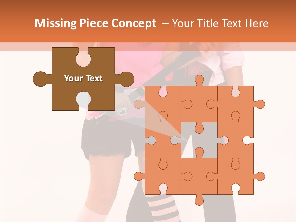 Black Young Beauty PowerPoint Template